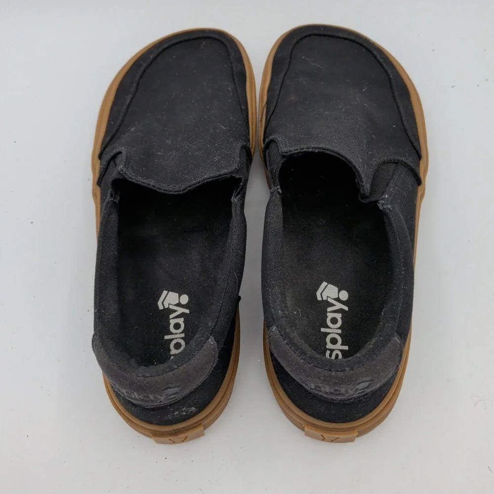 Splay Streetstyle Slip-On Shale Black Gum Sole Barefoot Shoes‎ Mens 9 Womens 11